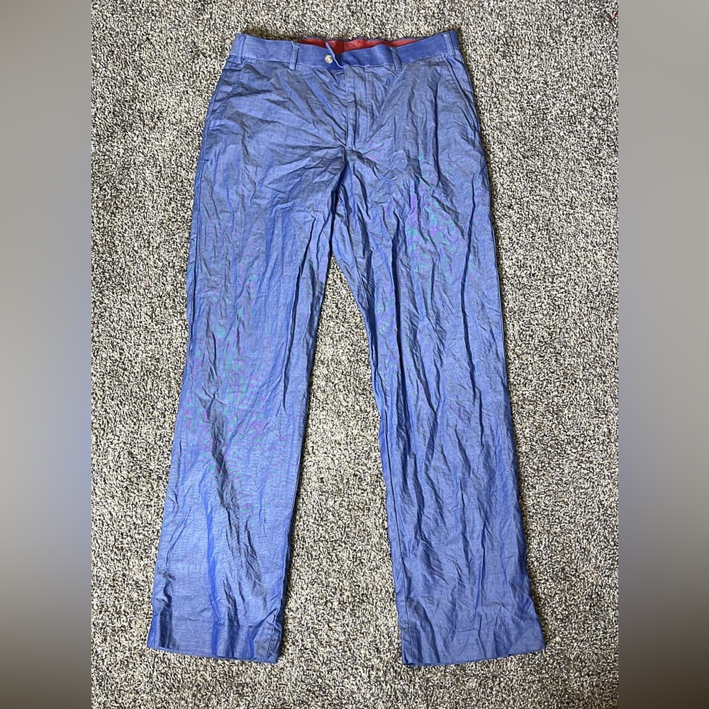 Southern pines men dress pants blue 34x32